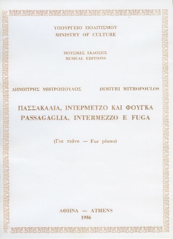 passagaglia